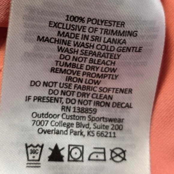 Columbia Golf Mens Polo XL Shirt Sunset Red Omni Drive Athletic Training Casual - Picture 3 of 8